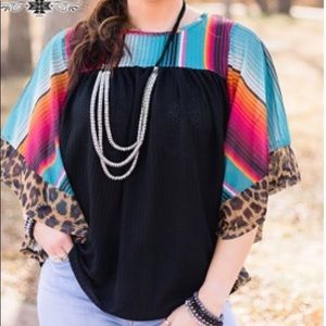 Crazy Train Serape Top